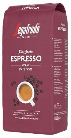 Levně Káva "Passione Espresso", pražená, zrnková, vakuově balená, 1000g,SEGAFREDO