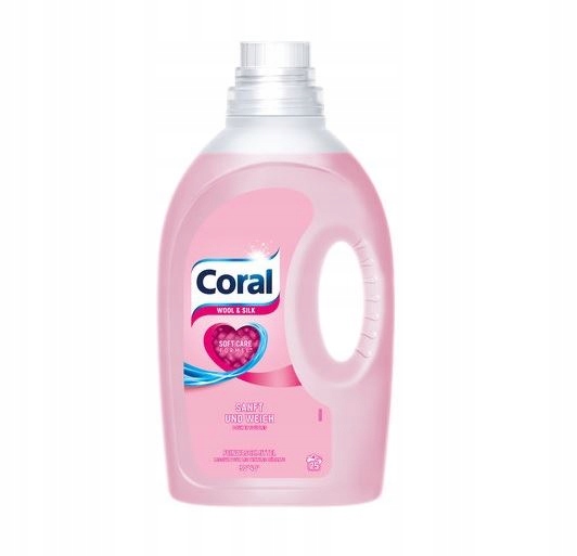 

Coral Wool Silk żel do prania wełny 25 p. 1,25 L