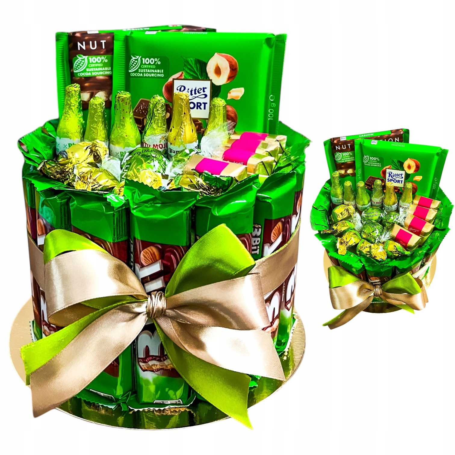 Tort ze Słodyczy na Urodziny Imieniny Rocznicę 18-tkę