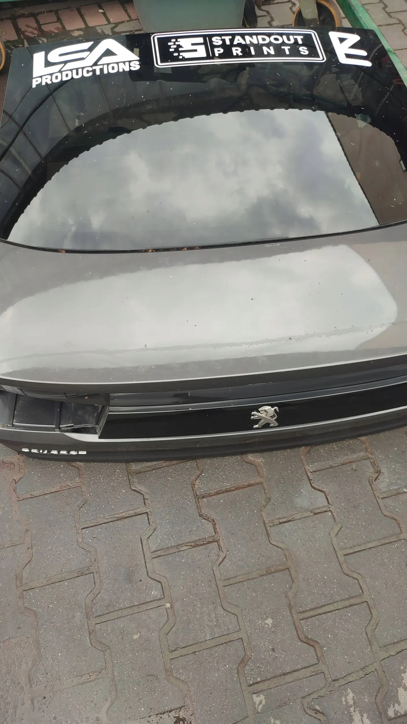 Peugeot 508 II 2022 trunk door boot