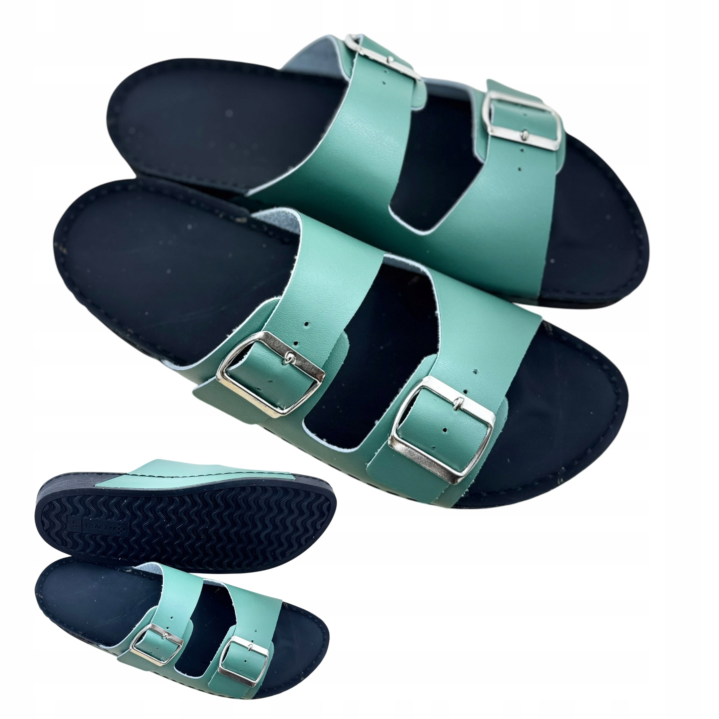 Nazouváky Anatomické Kožené Nastavitelné Zelené Profilované Traczyk vel.