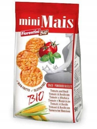 Levně 10 x Fiorentini Ekologické kukuřičné kroužky s rajčaty a bazalkou