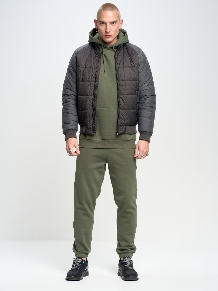 Big Star Kurtka Męska Czarna Hubert 906 M