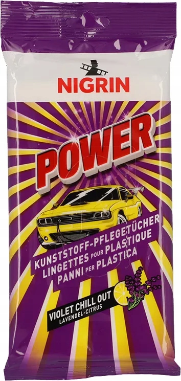 Nigrin Ściereczki Do Kokpitu Power 20 Szt