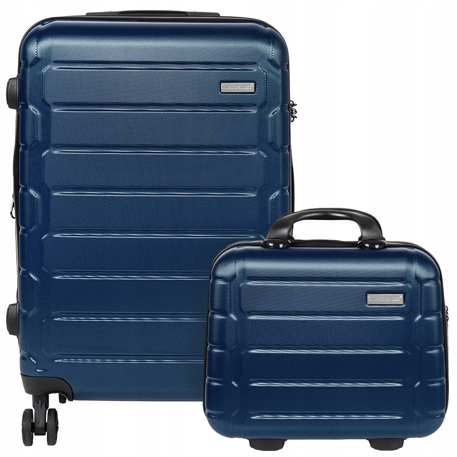 Black Horse Sada Střední Kufr Kufřík Abs Tvrdý