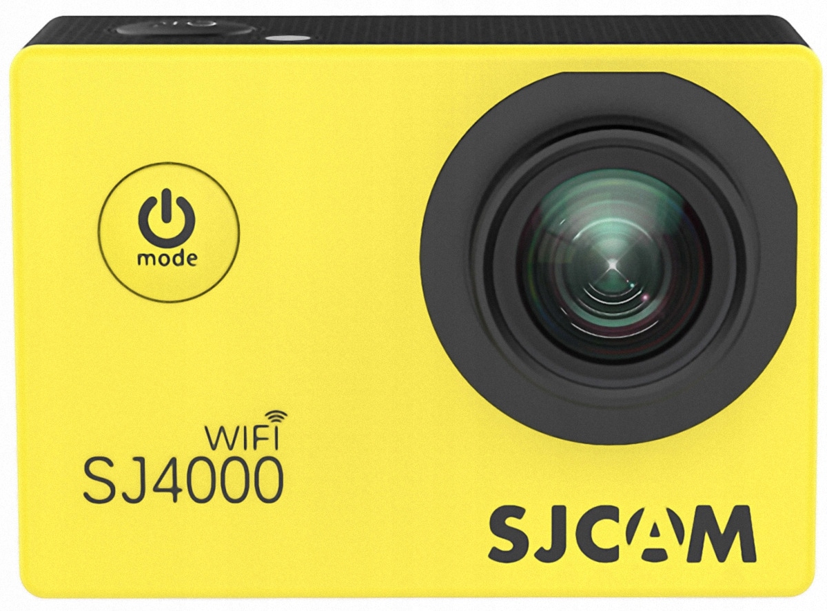 Kamera sportowa Sjcam SJ4000 WiFi Żółta Filmy 2K/Filmy 4K 12MP