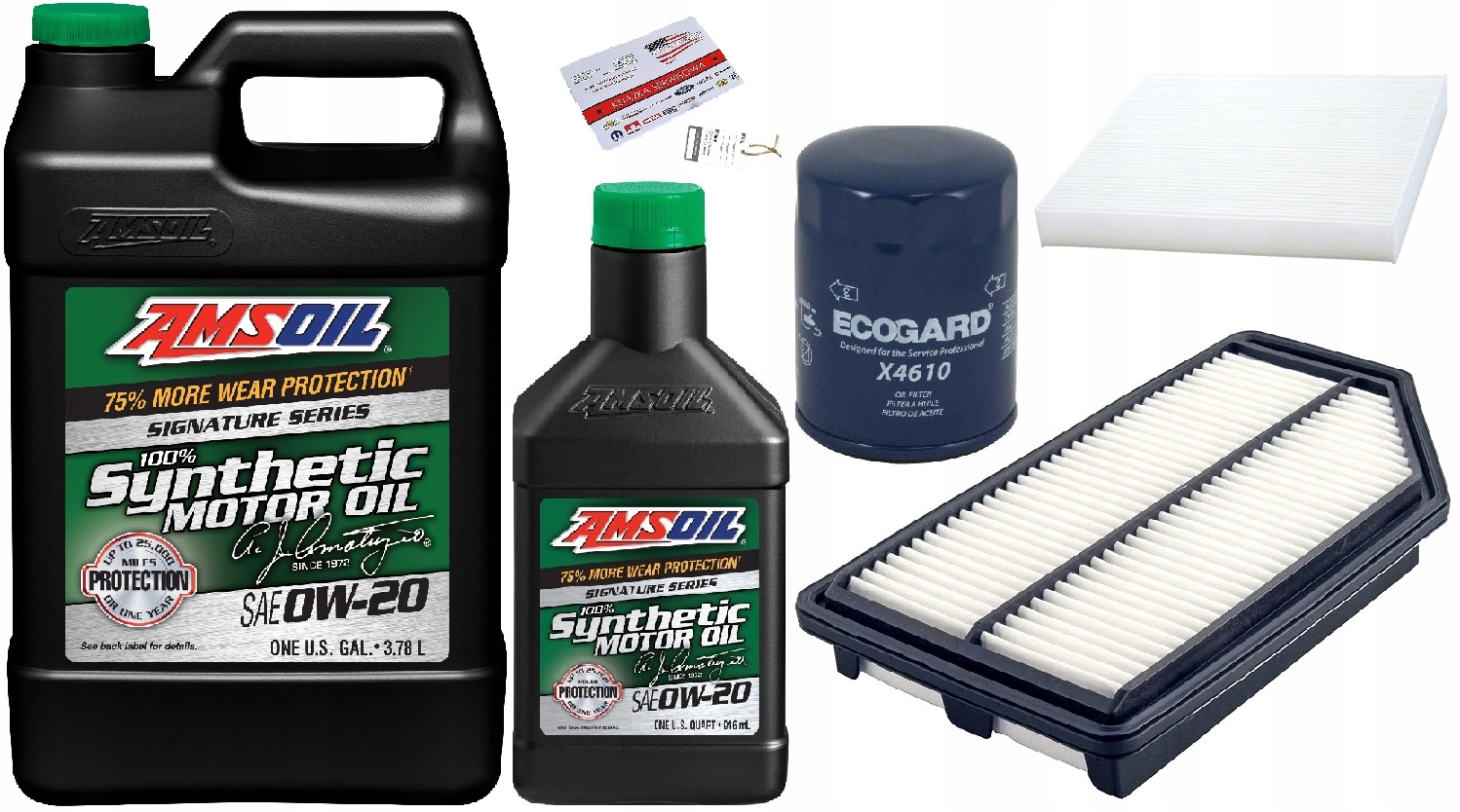 AMSOIL 0W20 4,7L + FILTR HONDA ODYSSEY 3,5 11-17