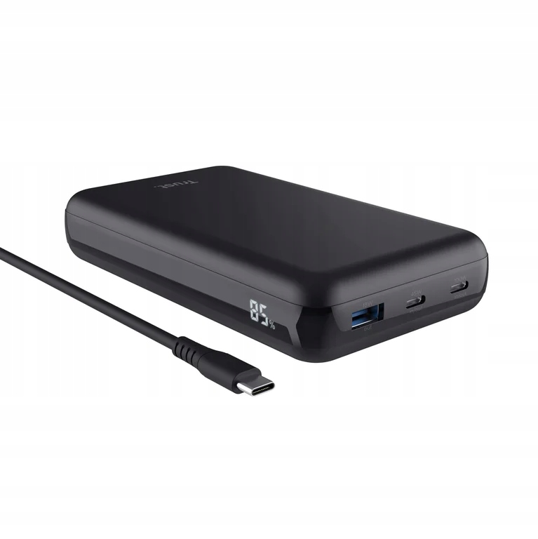 Powerbanka Trust Laro 20000 mAh čierna