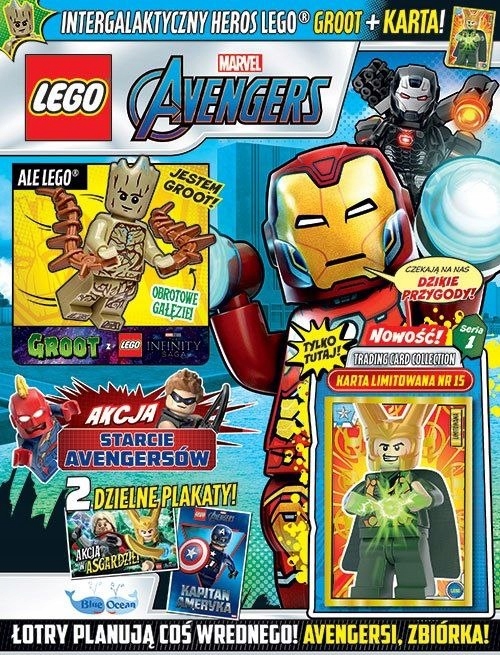Czasopismo Nr. 04.2023 LEGO Avengers GROOT - 242319 Numer czasopisma 2