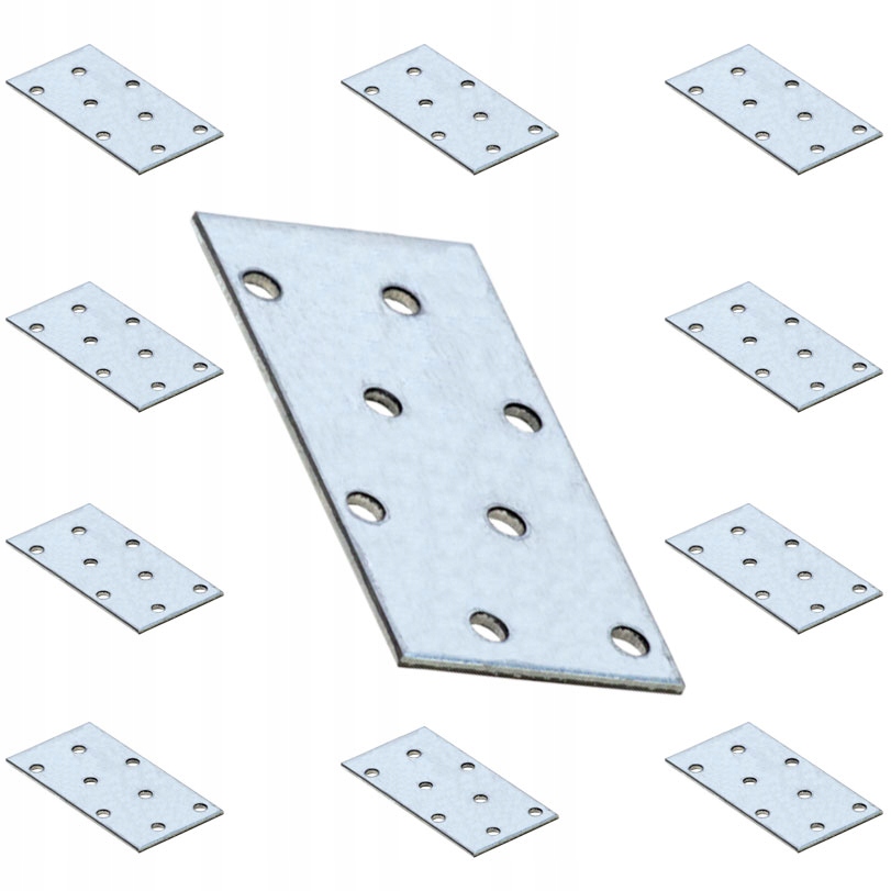 

PP1 Płytka Perforowana Łącznik Płaski 40x80 10szt