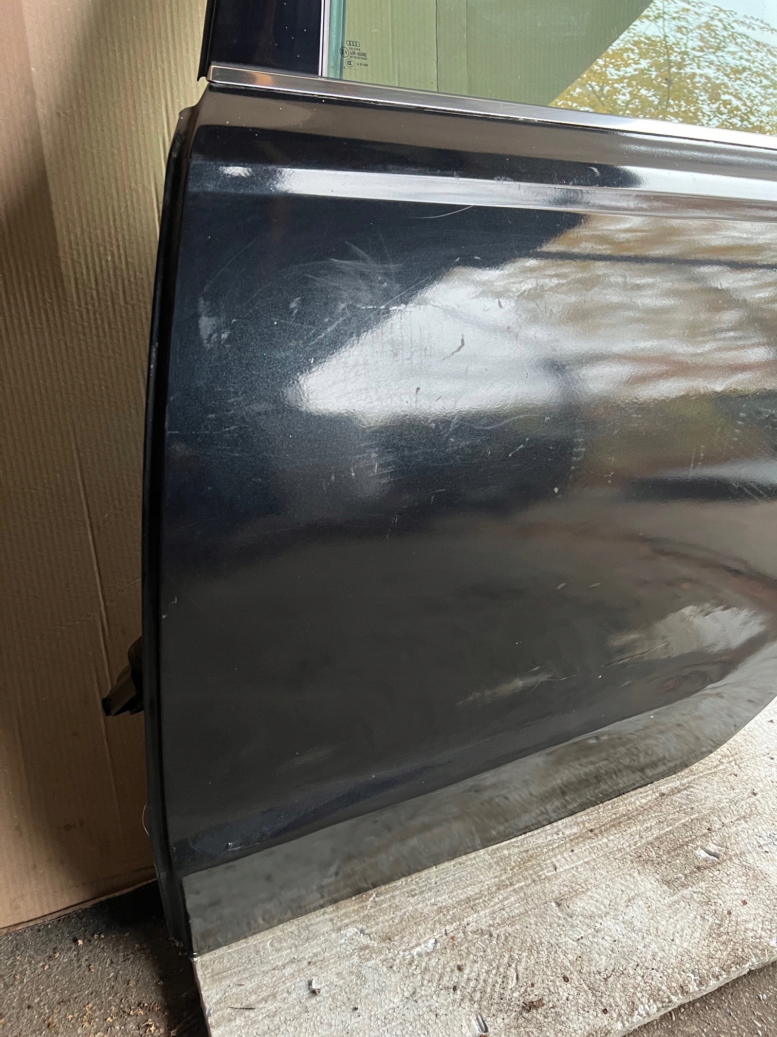 AUDI A6 C7 sedan door left rear part left rear. LY9B