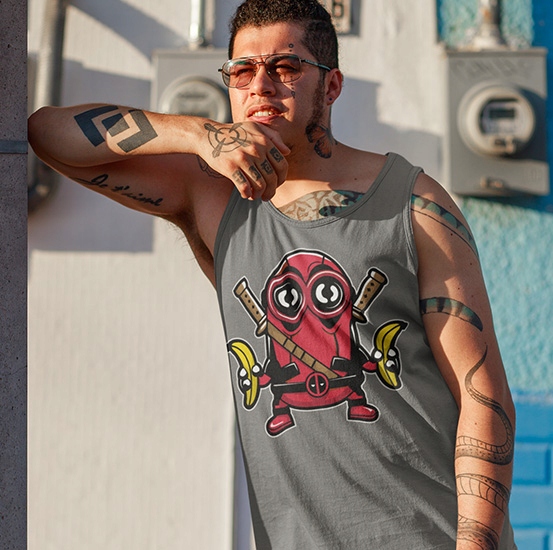 TANK TOP FILMOWE MINIONPOOL Rozmiar XXL
