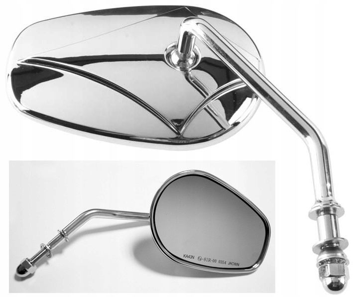 Vicma Zrkadlo Harley Davidson 03 Pravé, Chrómový Závit M10 (E412D)