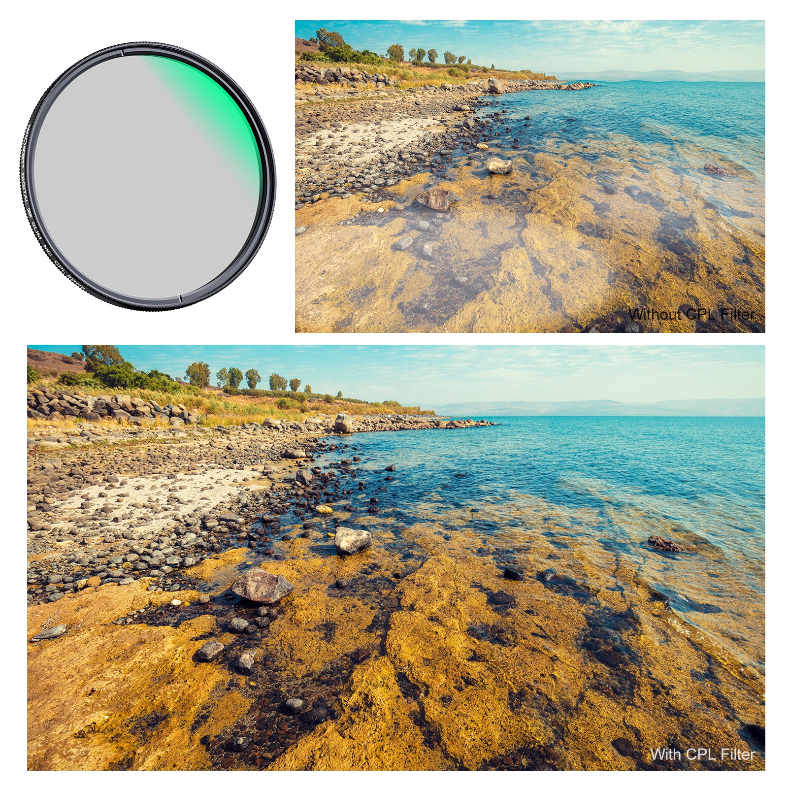 K&F Filtr Polaryzacyjny 49mm CPL HD MC PRO A Marka K&F Concept