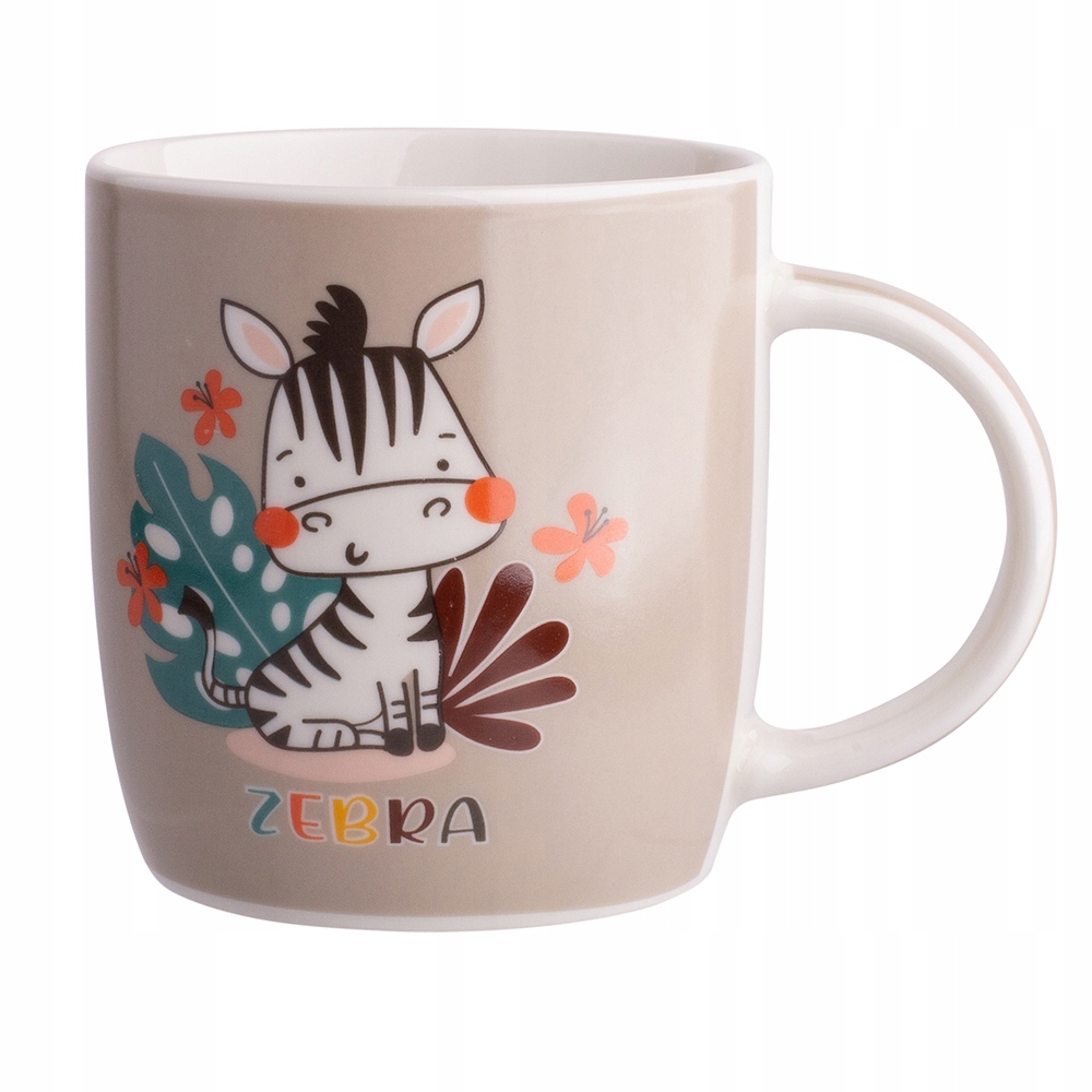

Kubek do herbaty Kubek ze zwierzakiem Zebra 300ml