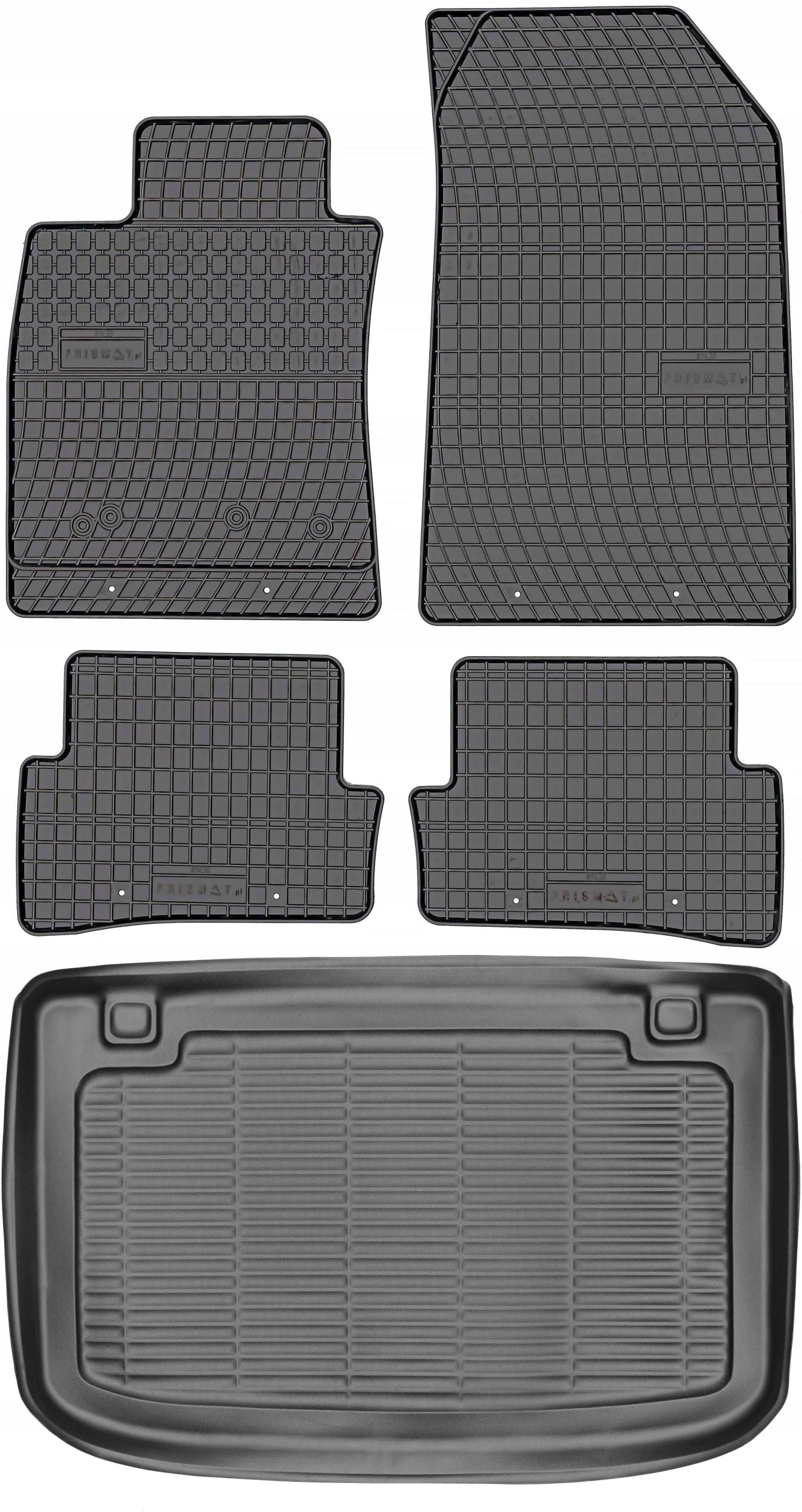 Renault Clio IV Hb 12-19 Gumové stierače rohož batožinového priestoru