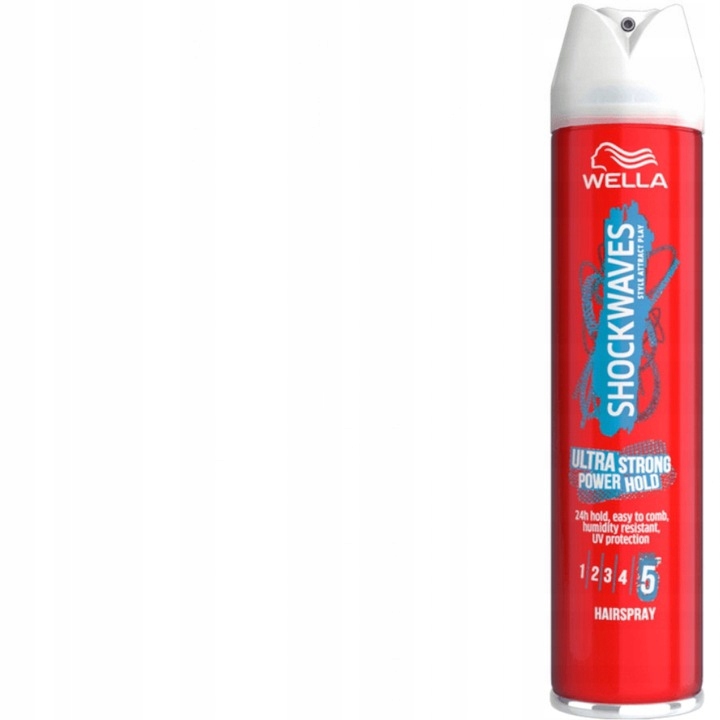 

Wella Shockwaves Lakier Do Włosów 5 B. Mocny