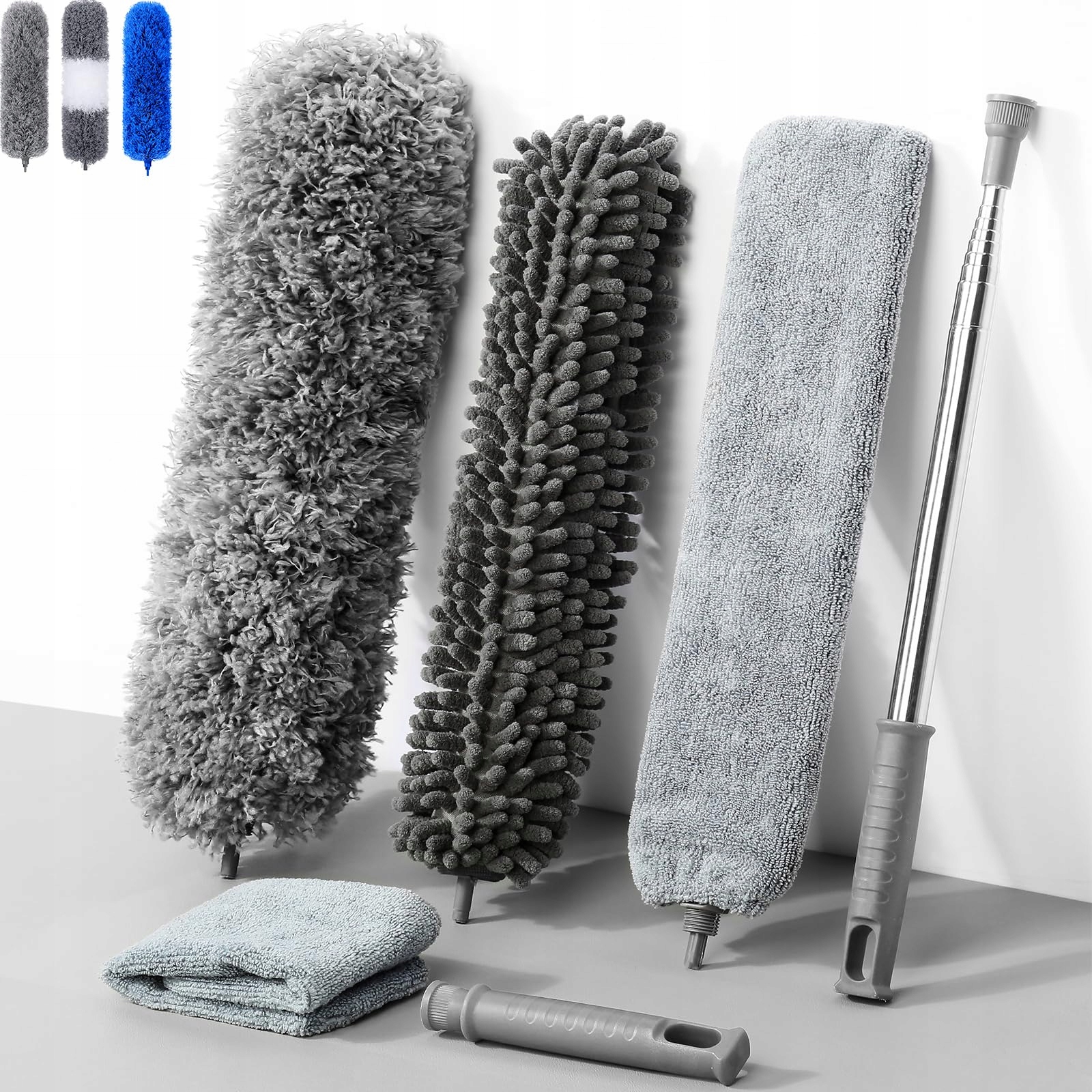 Levně Teleskopický Vysavač Z Mikrovlákna Staubweder S Nastavitelnou Rukojetí 245 CM