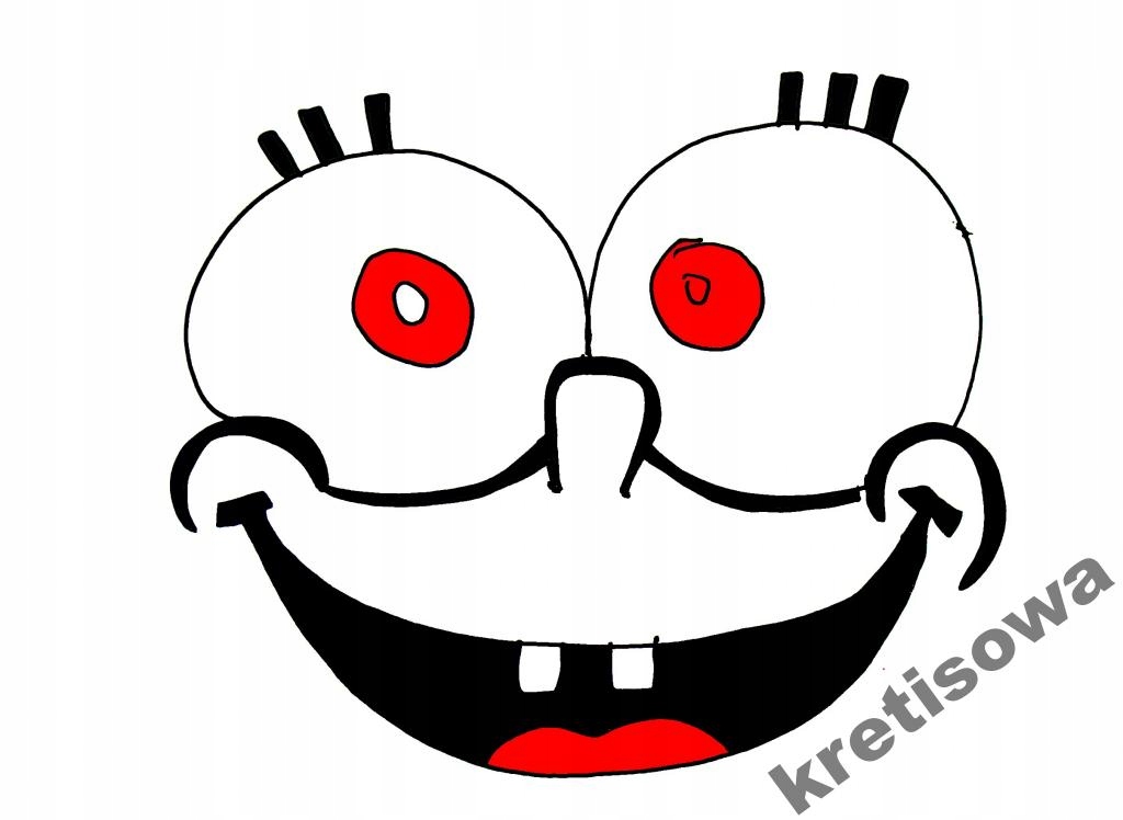 

Damska Fejs Face Memy Gęby Śmieszne Wzory g3a