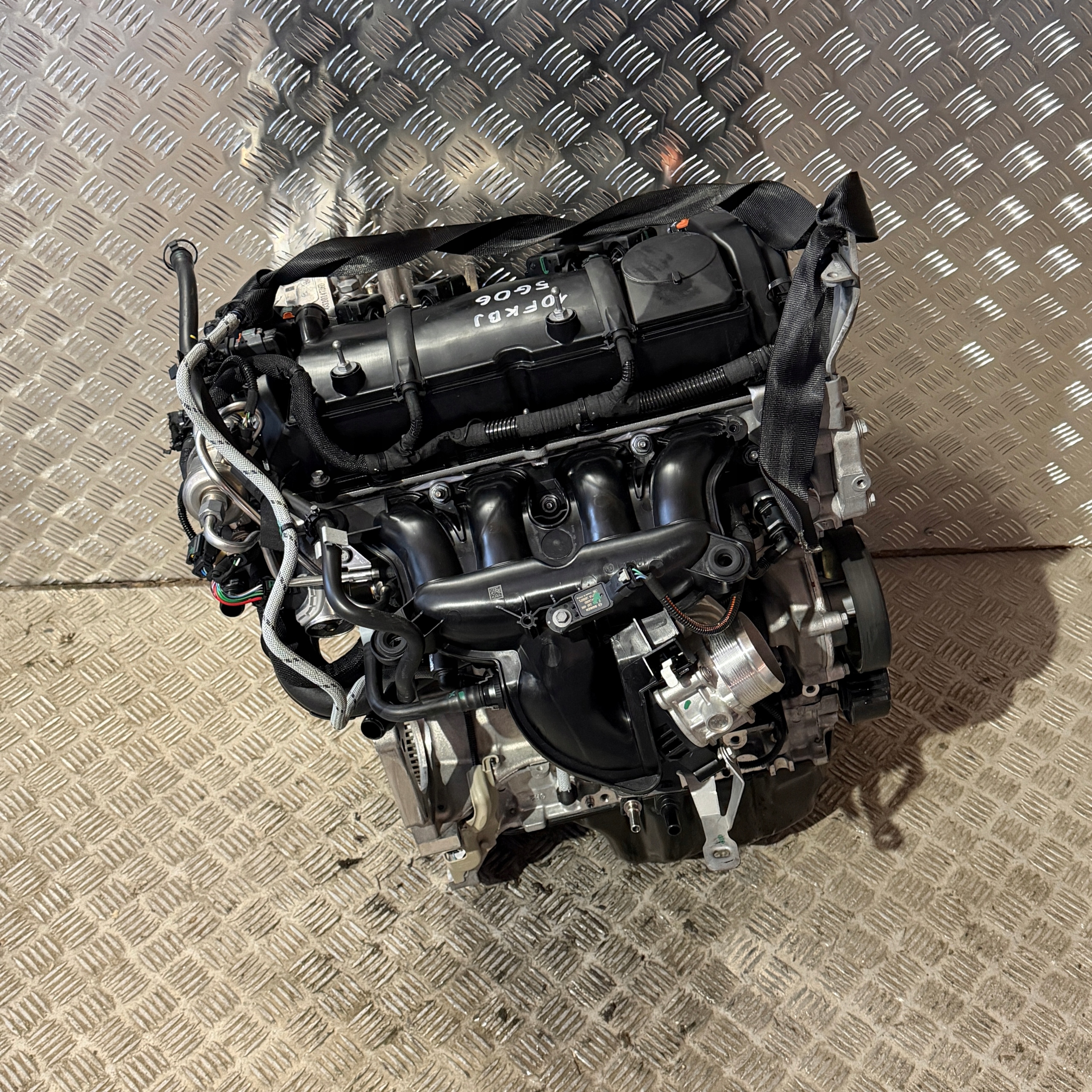 engine ENGINE MOTOR complete PEUGEOT CITROEN OPEL 1.6 THP 10FKBJ PSA 5G06