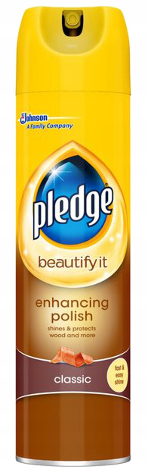 

Pledge Pronto Wood Classic spray drewna na kurz Uk