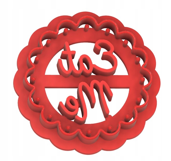 

Foremka wykrawacz ciastek pierników eat me 9cm