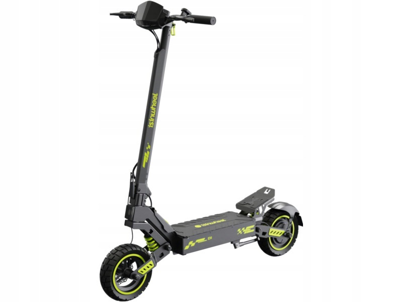 Hulajnoga elektryczna ISINWHEEL D1 Czarno-zielony