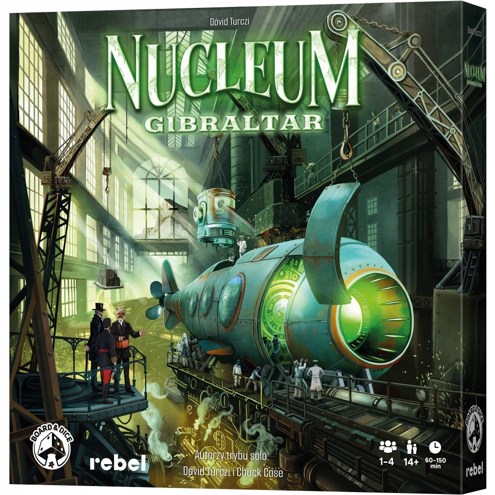 Gra planszowa Nucleum: Gibraltar Rebel