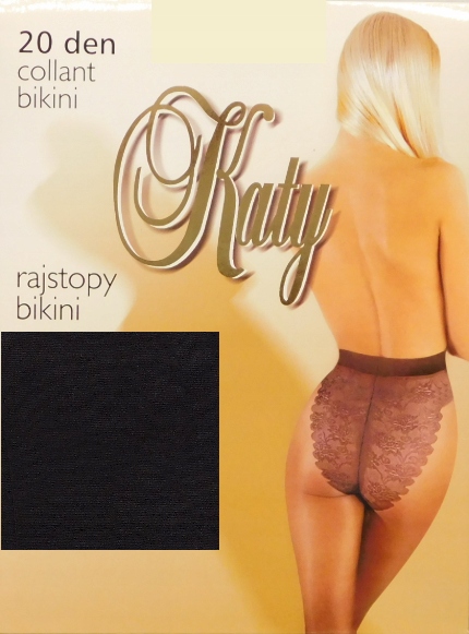 

Katy Bikini 20den lycra nero r.4