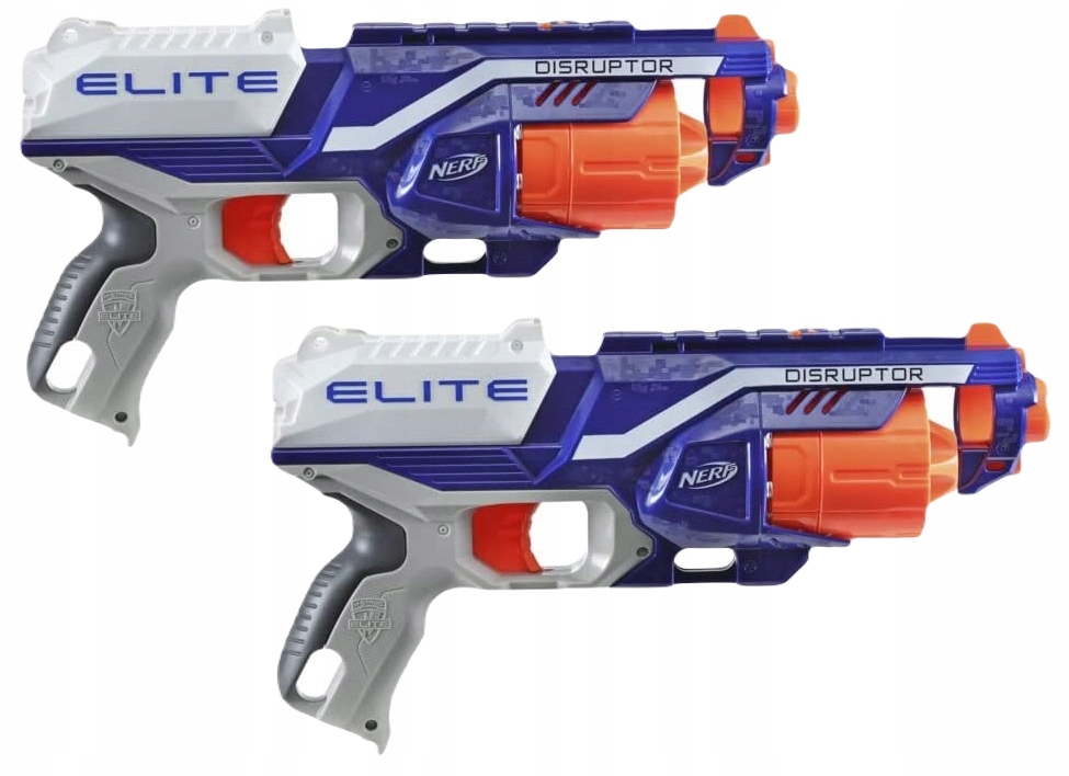 NERF ELITE DISRUPTOR 2-PAK 2x PISTOLET KARABIN Materiał plastik