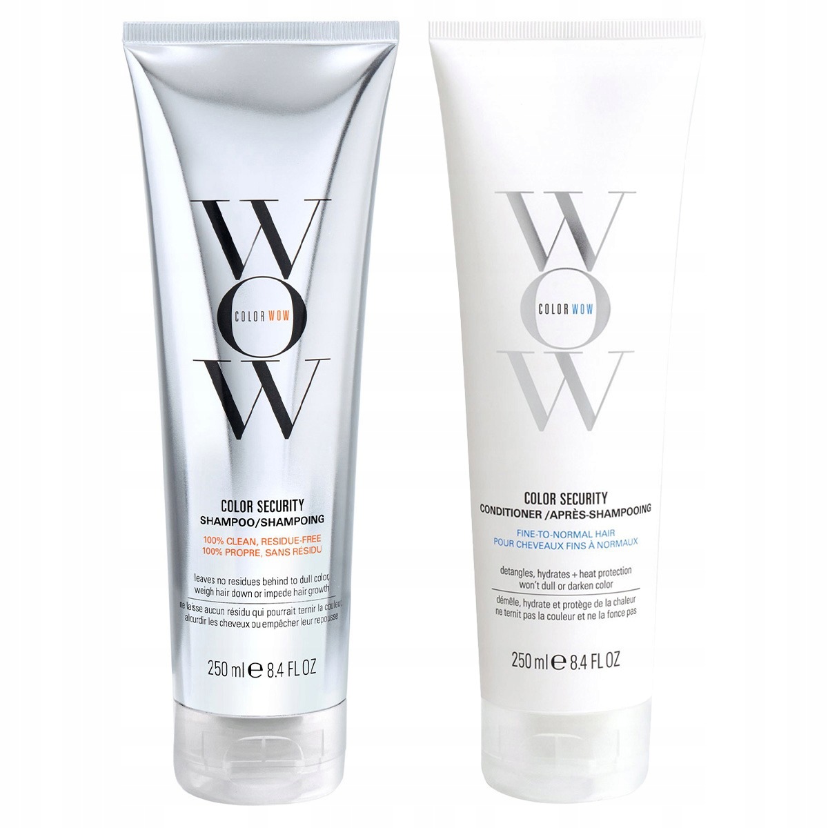Color Wow Color Security šampon a kondicionér pro husté a barvené vlasy