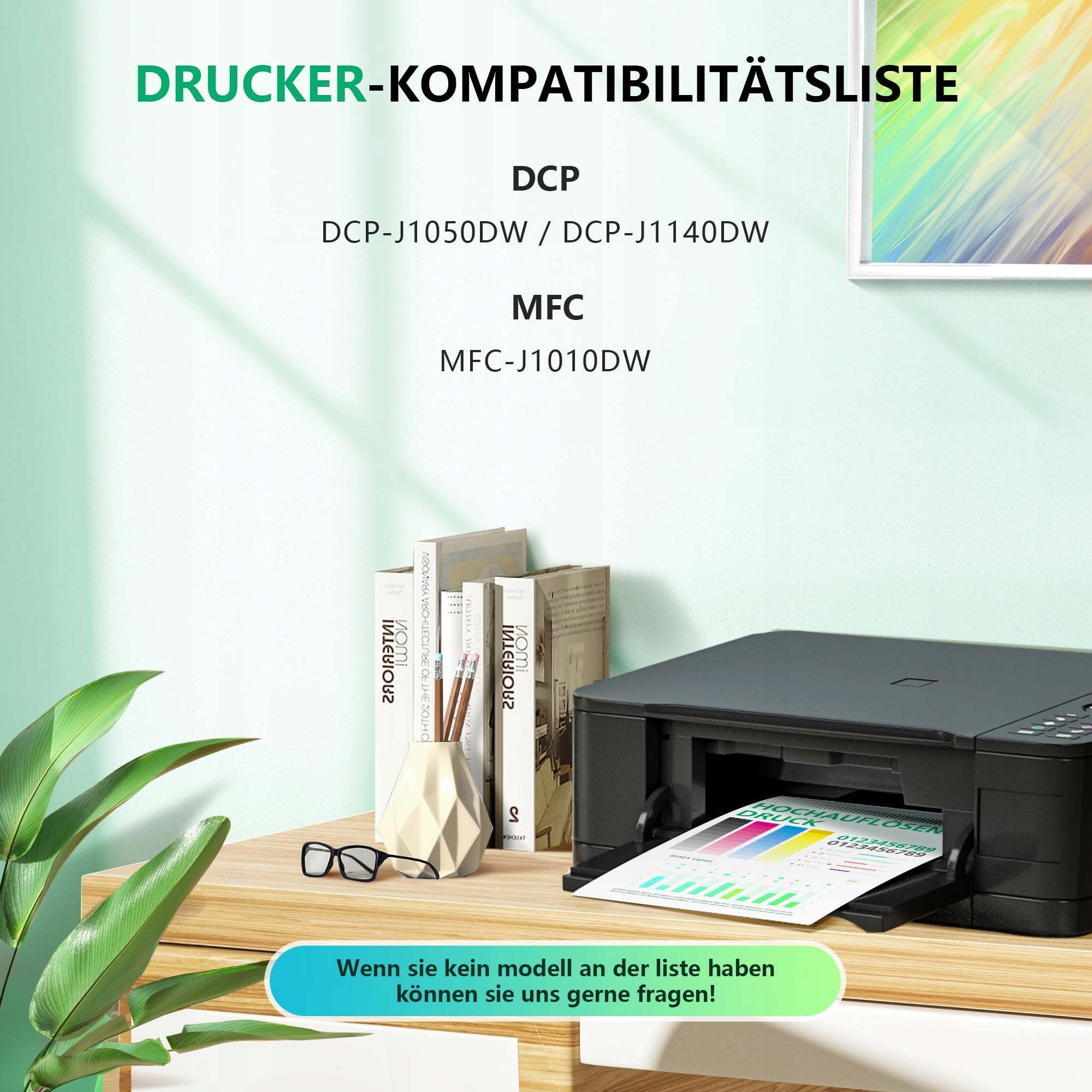 NEWLIFT LC421XL Tusze Do Brother DCP-J1050DW 4 Kolory — miniatura 2