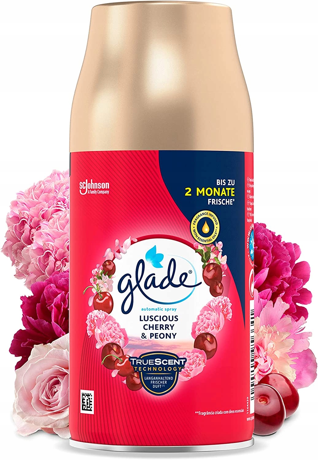 

Glade Cherry Peony Odświeżacz pow.zapas 269ml De