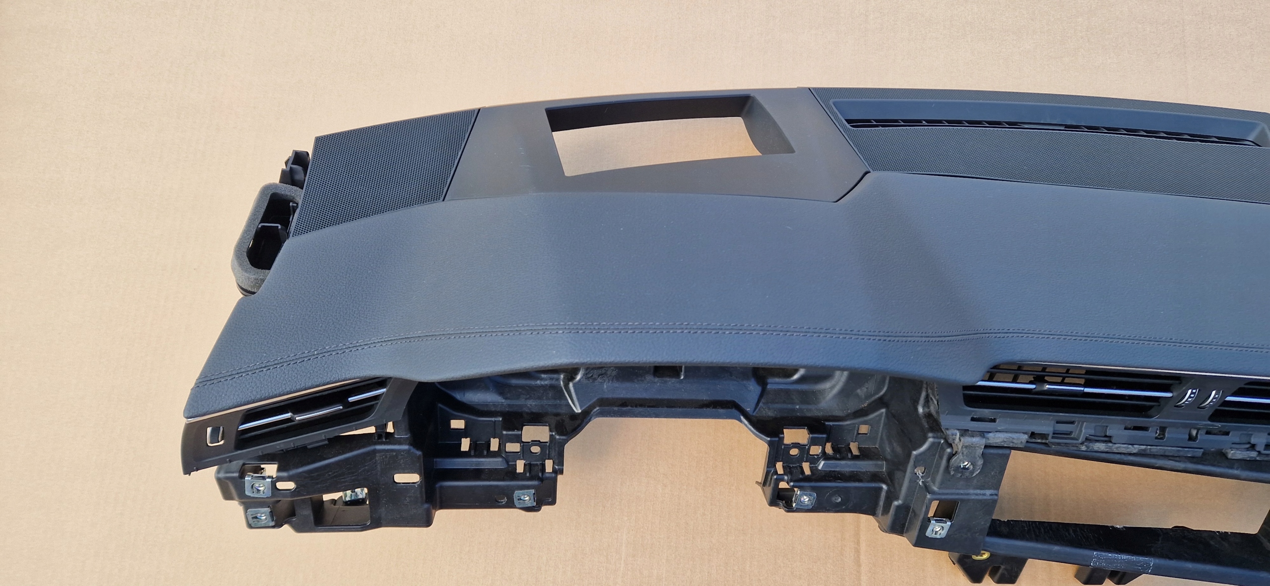 console dashboard instrument panel AUDI A7 A6 C8 original leather HEAD UP KOMPLET