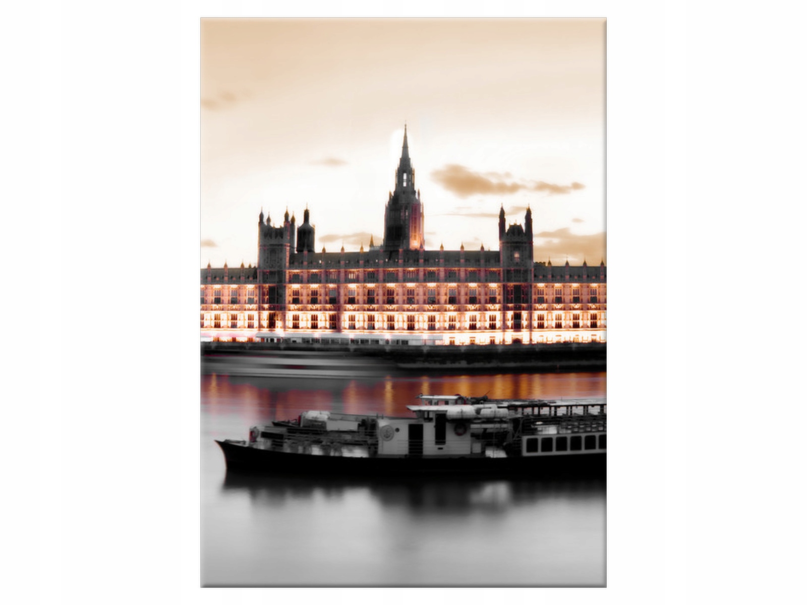 

Obraz Houses of Parliament 50x70 Most na płótnie