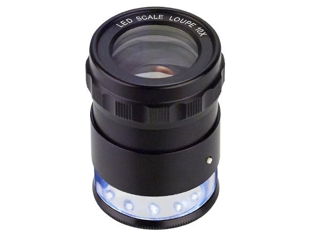 Dílenská lupa Limit s lineární stupnicí a Led podsvícením
