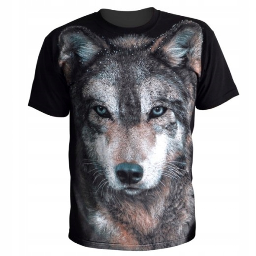 

Koszulka męska T-shirt Wilk Hd r. XL