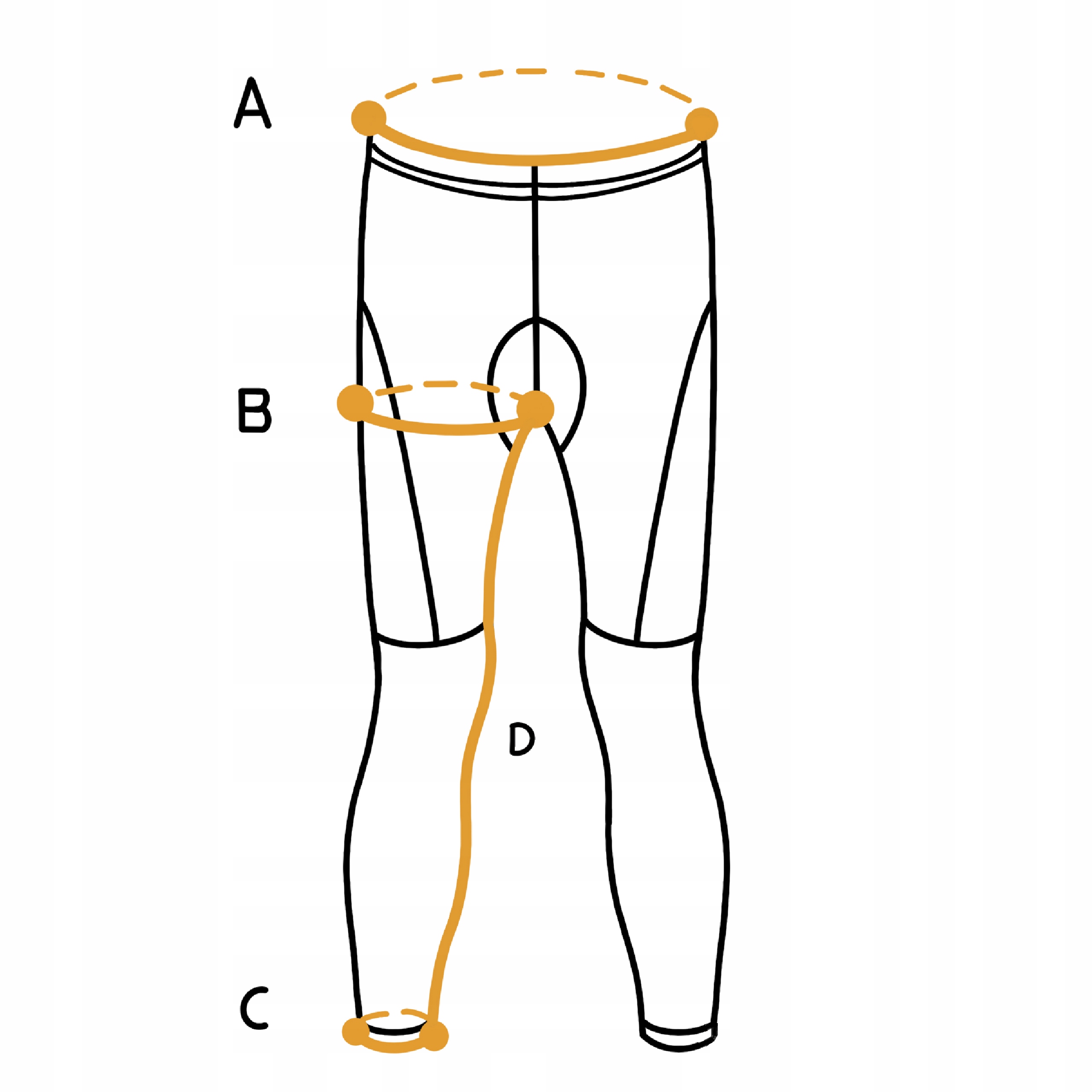 ODZIEŻ TERMICZNA SPODNIE LEGGINSY GETRY TERMICZNE TERMOAKTYWNE UNISEX M Kolor czarny