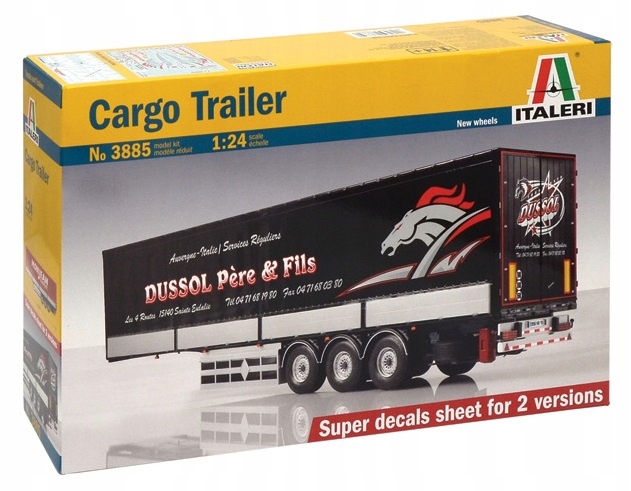 1:24 Návěs Cargo Trailer