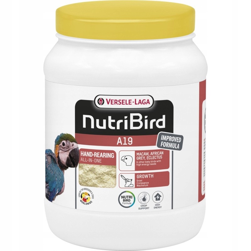 Levně VL-NutriBird A19 800g krmivo pro ruční dokrmování mláďat (19 % bílkovin)