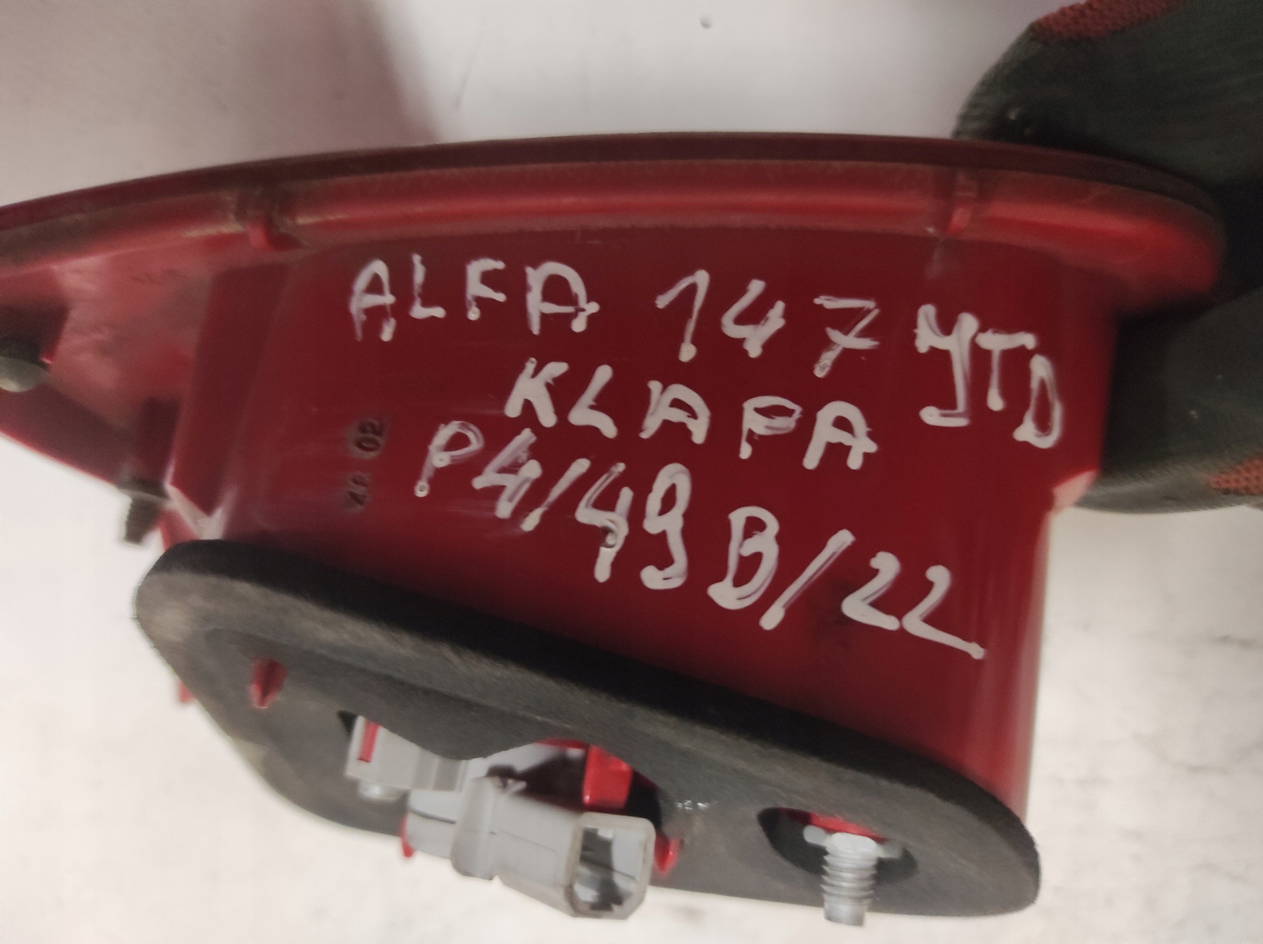 light rear part left rear left Alfa Romeo 147 HB 5Drzwi