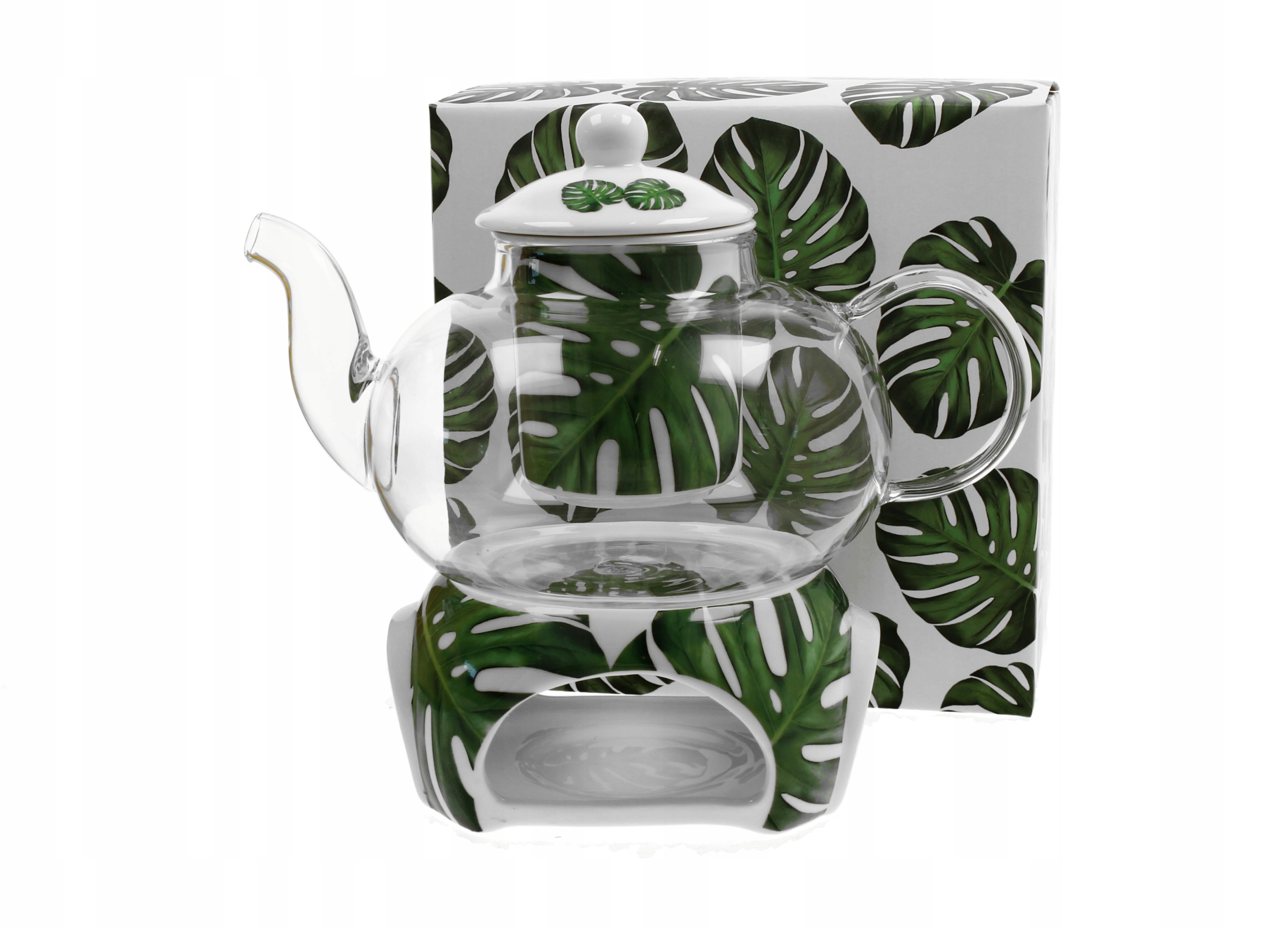 Dzbanek 1000 ml z podgrzewaczem MONSTERA