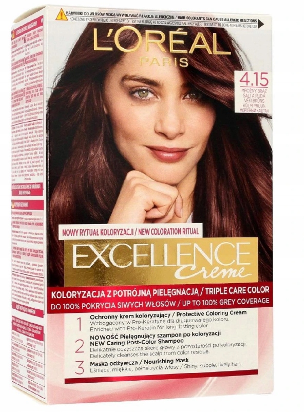 

L'Oreal Excellence Farba Do Włosów 4.15