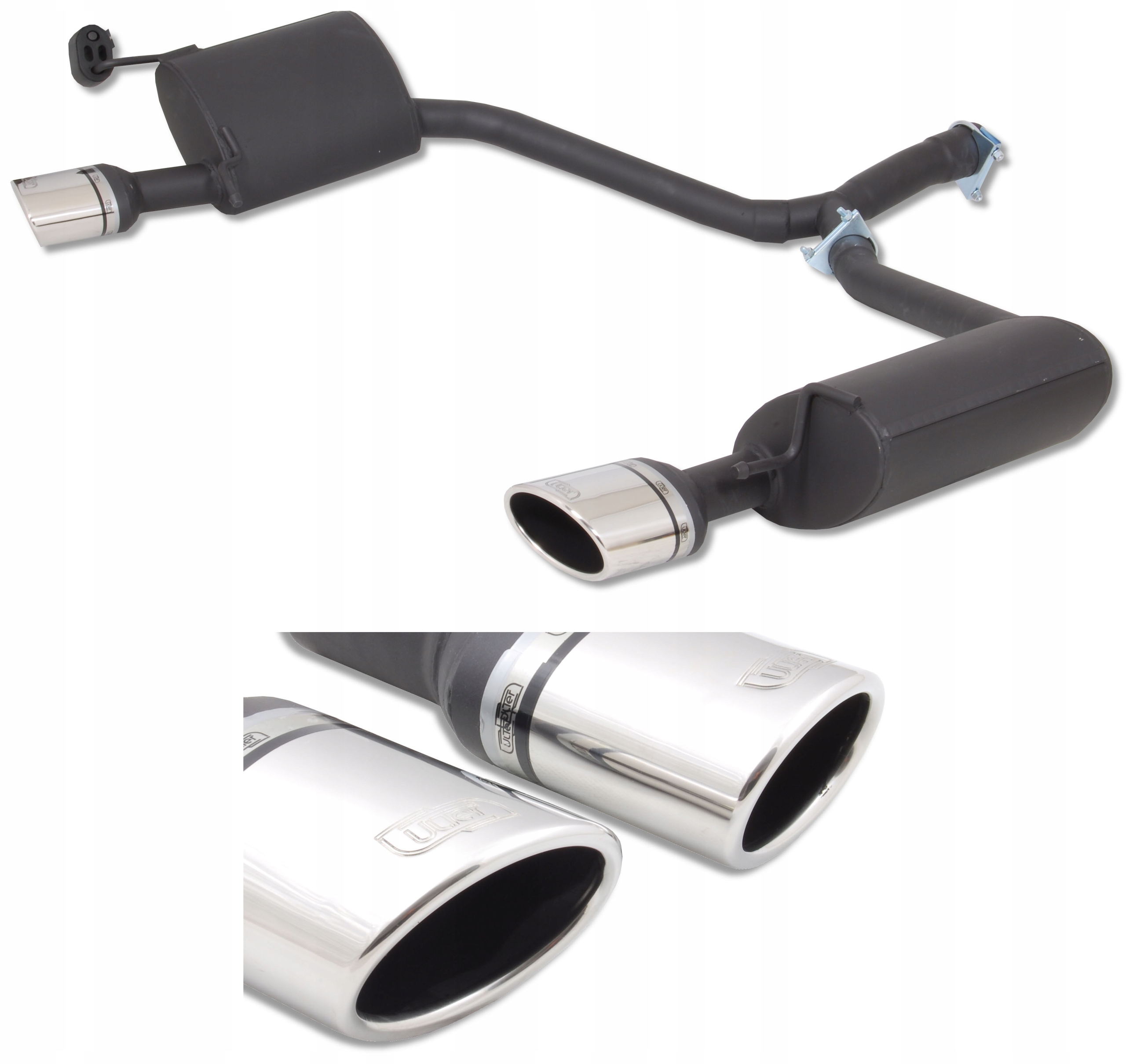 117-311/27* (1) - Спортивный глушитель MERCEDES C180 W204 1.8 135KW седан