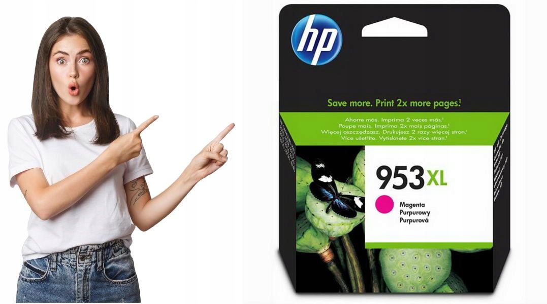 Cart. Hp 953 XL magenta oryg.
