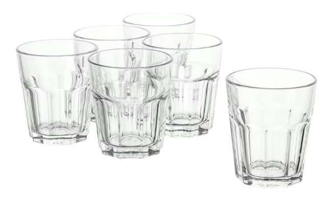 

Szklanka Ikea Pokal 6 sztuk szkło bezbarwne 270ml