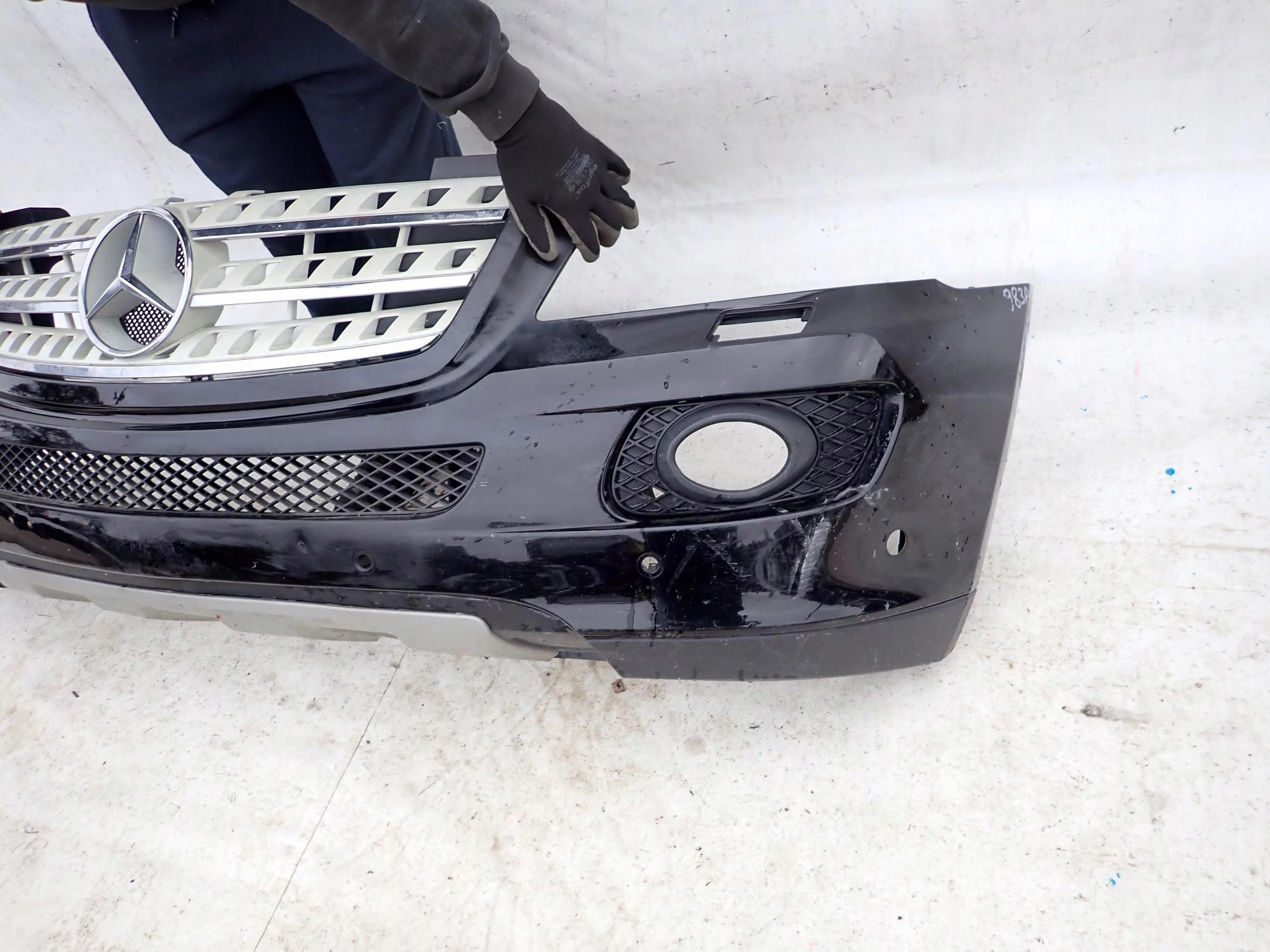 MERCEDES ML II 2 W164 05-08 bumper front front washer PDC