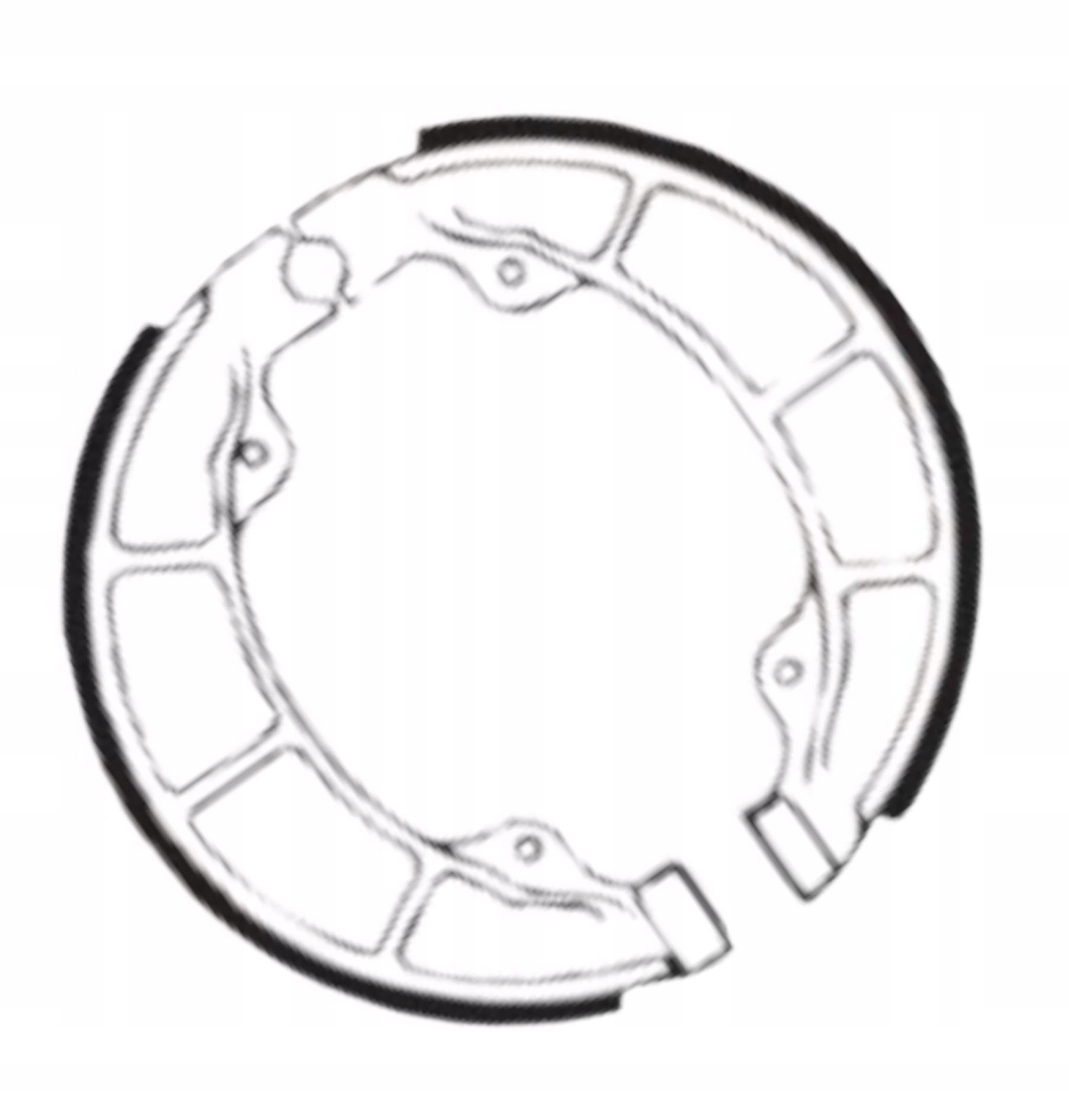 Brzdové Čelisti Sym Orbit II III 125 Symphony 25 50 Symply II Tonikum 110