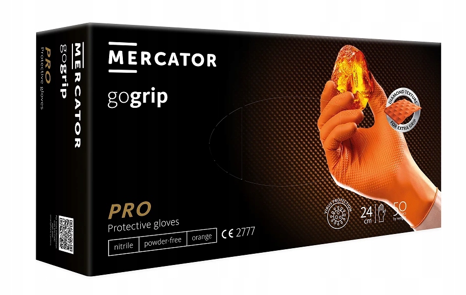 

Ideall Grip Rękawice rękawiczki nitrylowe mocne L