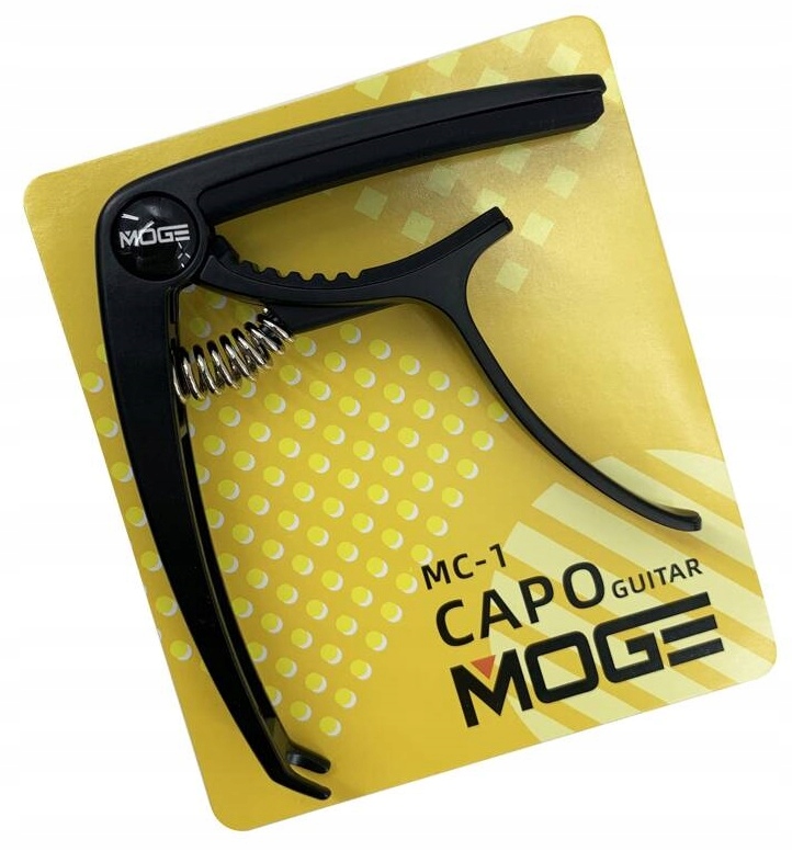 KAPODASTER DO GITARY AKUSTYCZNEJ ELEKTRYCZNEJ UKULELE WYSOKIEJ JAKOŚCI Kod producenta MC-1 BLACK